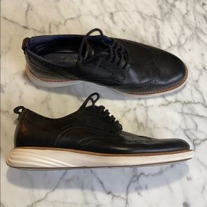 Cole Haan - Black Wingtips - Mens US 10